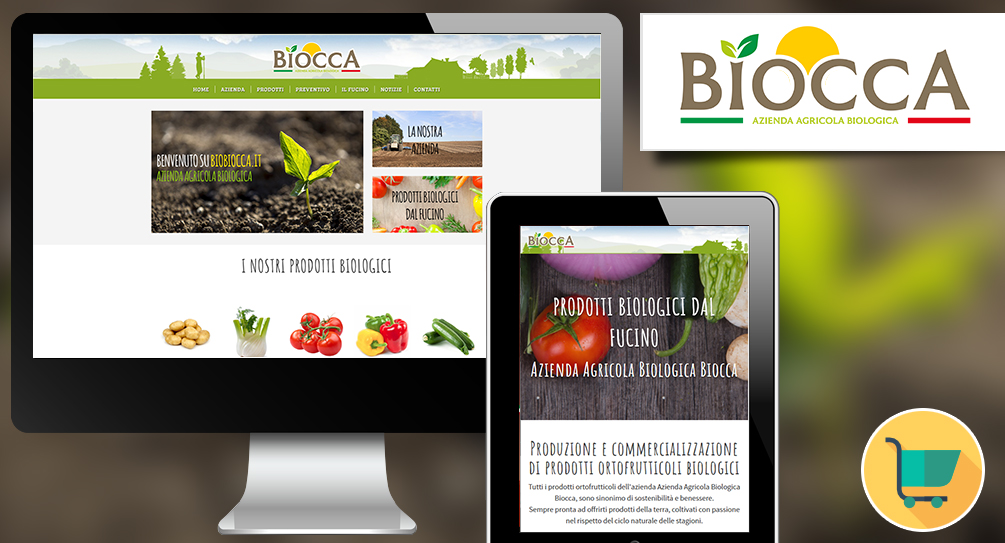 Realizzazione sito web per azienda agricola biologica Avezzano